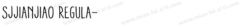 SJjianjiao Regula字体转换